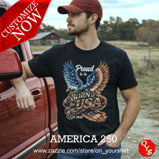 T-shirt Aigle montant America2S0 Semiquincentenaire