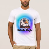 T-shirt Aigle néon nébuleuse (Devant)