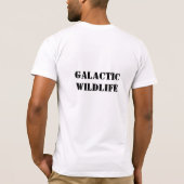 T-shirt Aigle néon nébuleuse (Dos)