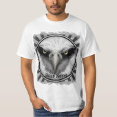 T-shirt Aigle noir (Devant)
