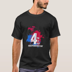 T-shirt Aigle patriotique 4 juillet Américain Indépendant