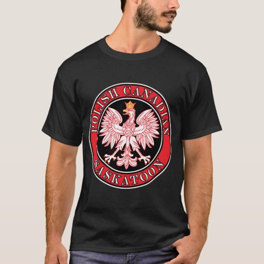 T-shirt Aigle polonais de Saskatoon (Devant)