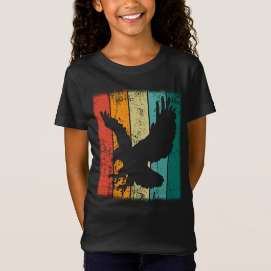 T-Shirt Aigle rétro (Devant)