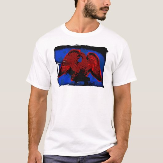 T-shirt aigle rouge (Devant)