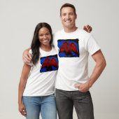 T-shirt aigle rouge (Unisexe)