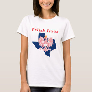 T-shirt Aigle texan polonais