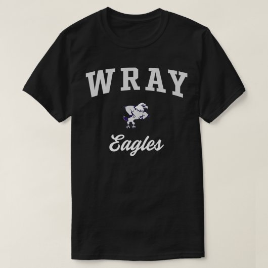 T-shirt Aigles du lycée Wray (Design devant)