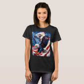 T-shirt Aigles en vol (Devant entier)