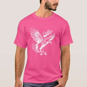 T-shirt Aigles Volant Oiseau Inspiration Design Drôle Vint