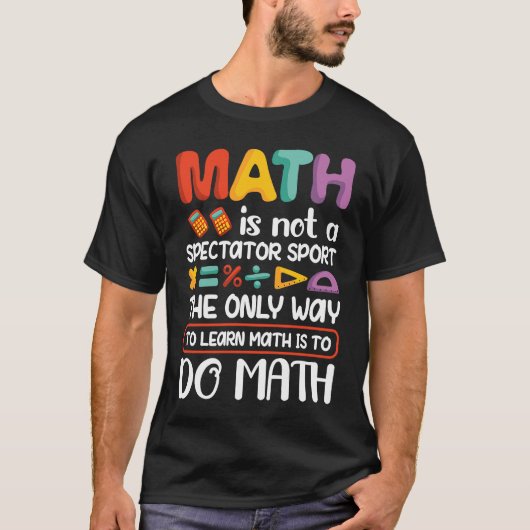 T-shirt Aigu Angle Math Enseignant Vous Avez L'Air Mignonn (Devant)