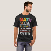 T-shirt Aigu Angle Math Enseignant Vous Avez L'Air Mignonn (Devant entier)