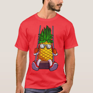 T-shirt Aiguille à ananas Drôle Swing Tropical Swinger