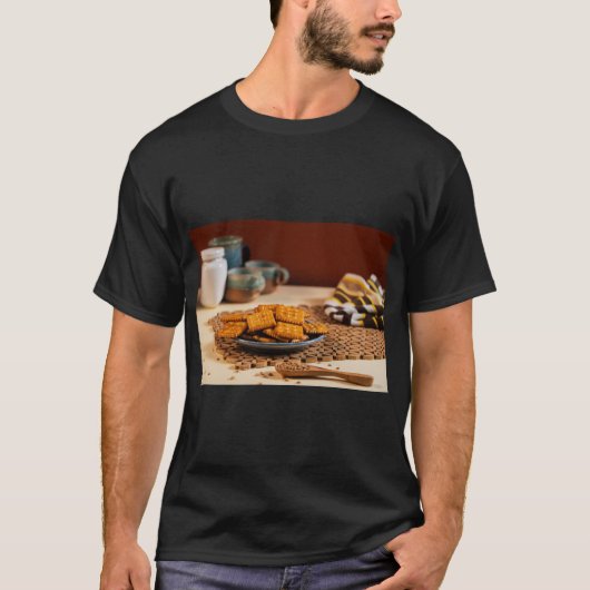 T-shirt Aiguille à la douceur du gâteau (Devant)