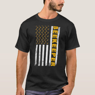 T-shirt Aiguille Hommes Femmes États-Unis Abeille Américai