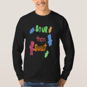 T-shirt Aiguille puis sucré bonbon aigre Patch enfants