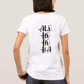 T-shirt Aiguille tropicale hawaïenne ALO-HO-HA (Dos)