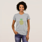 T-shirt Aiguille tropicale jaune mignon et citron vert (Devant entier)