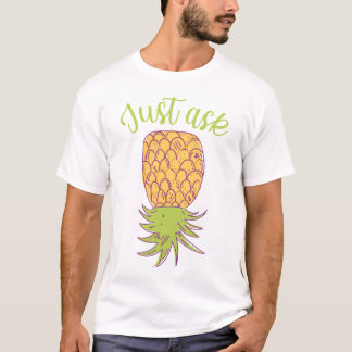 T-shirt Aiguille vers le bas : Demandez simplement