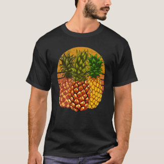 T-shirt Aiguilles rétro Aiguille de fruits exotiques Aigui
