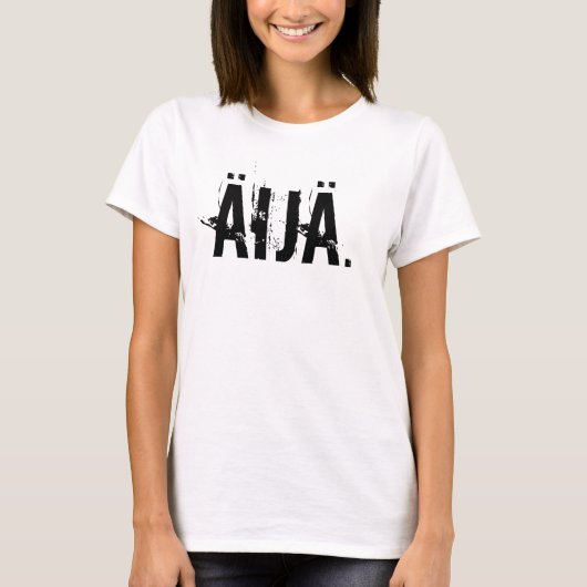 T-shirt Äijä. (Devant)