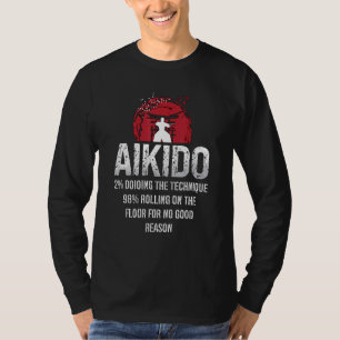 T-shirt Aikido 2 Faire La Technique Samurai Sports Combat