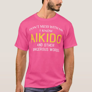 T-shirt Aikido Amoureux Des Arts Martiaux