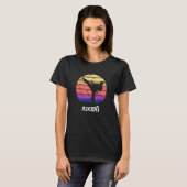 T-shirt Aikido Figure Exercice Training (Devant entier)