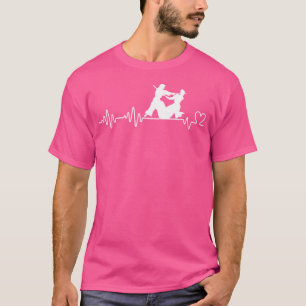 T-shirt Aikido Heartbeat Karate Funny Aikido