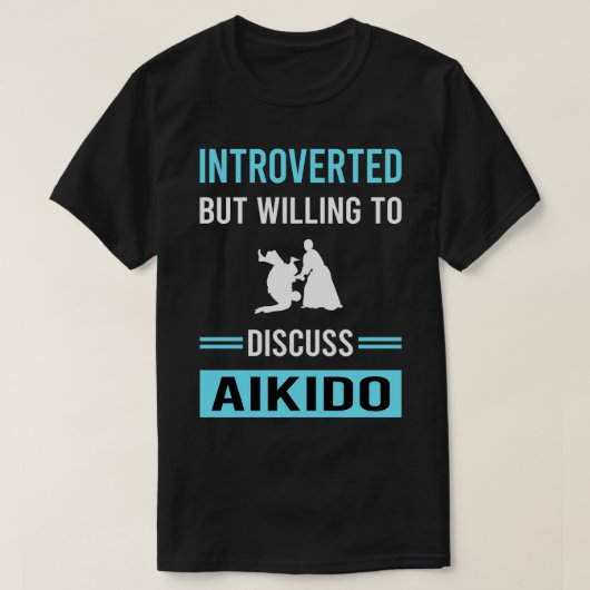 T-shirt Aikido introduit (Design devant)