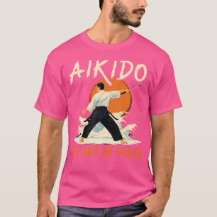 T-shirt Aikido Lover Martial Art Japonais Japon Martial Ar