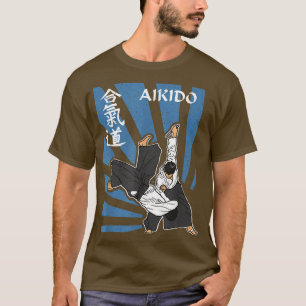 T-shirt Aikido Martial Art Japon Aikidoka Martial Artiste