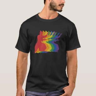 T-shirt Aikido Martial Arts Gay pride LGBTQ Supporter la p