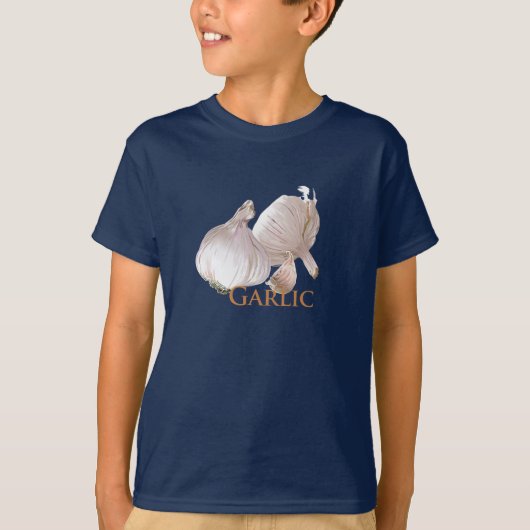 T-shirt Ail et clou de girofle d'ail (Devant)