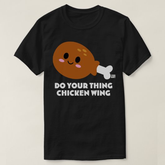 T-SHIRT AILE AU POULET (Design devant)