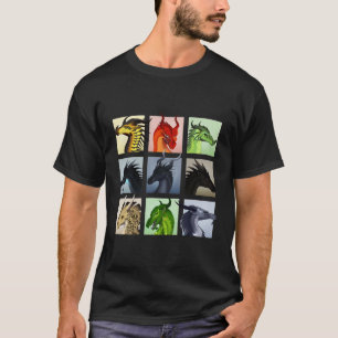 T-shirt Aile De Feux Légendes Fathom Darkstalker Clearsigh