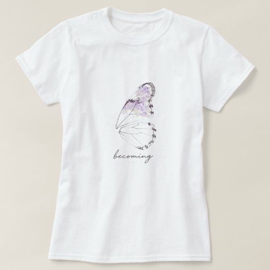 T-shirt aile-de-papillon-en-formation (Design devant)
