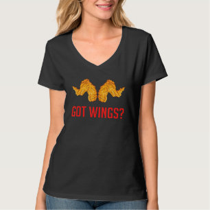 T-shirt Aile de poulet frit avec ailes
