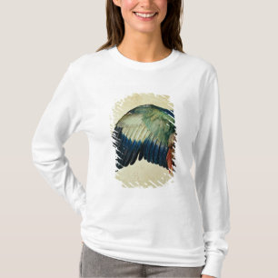 T-shirt Aile d'un rouleau bleu, 1512