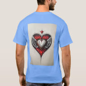 T-shirt "Aile future : tatouage à ligne fine" (Dos)