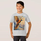 T-shirt Ailes à travers le vent (Devant entier)