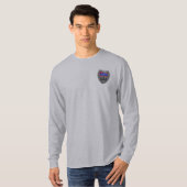 T-shirt Ailes aéroportées avec chemise à manches longues B (Devant entier)