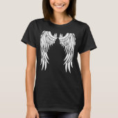 T-shirt Ailes anges sur votre dos - Cool Imaginaire célest (Devant)
