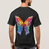 T-shirt "Ailes arc-en-ciel" (Dos)