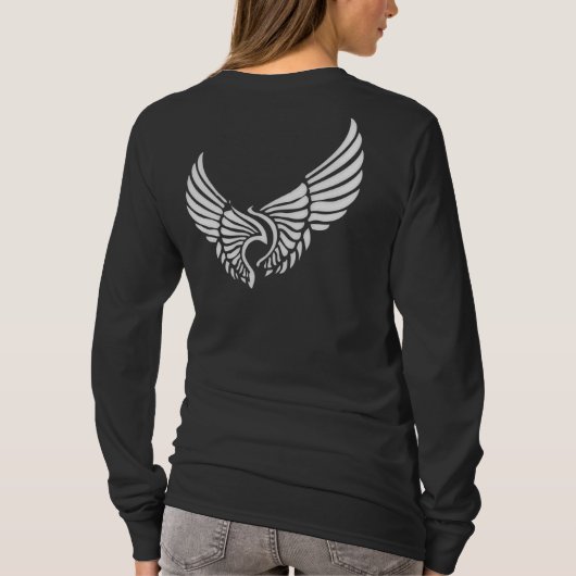 T-shirt Ailes blanches d'ange (Dos)
