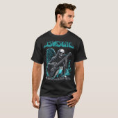 T-shirt ailes Budgieblue (Devant entier)
