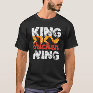 T-shirt Ailes chaudes de poulets de roi Ailes de buffles A