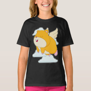 T-shirt Ailes d'ange de hamster Nuages