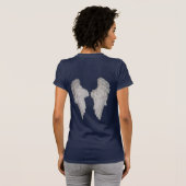 T-shirt Ailes d'ange - femelle (Dos entier)