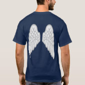 T-shirt Ailes d'ange - vers de bible de 4h13 de (Dos)