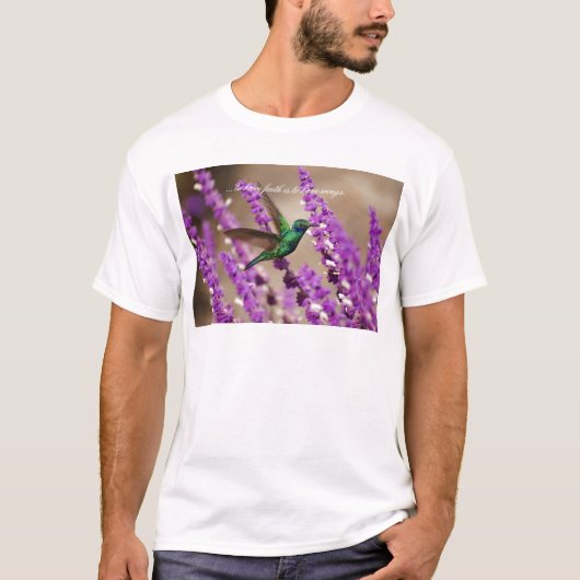 T-shirt Ailes de colibri de Violet-oreilles de (Devant)